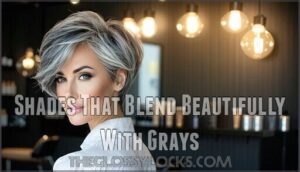 shades that blend beautifully with grays