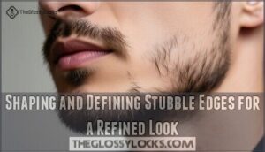 shaping and defining stubble edges for a refined look