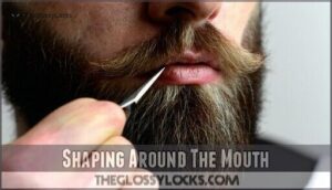 shaping around the mouth