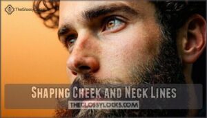 shaping cheek and neck lines