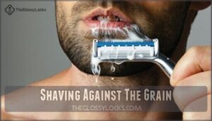 shaving against the grain
