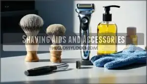 shaving aids and accessories