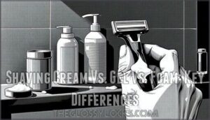 shaving cream vs. gel vs. foam: key differences