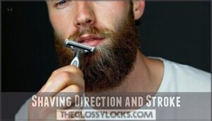 shaving direction and stroke shaving direction and stroke