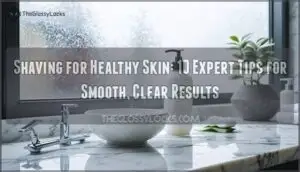 shaving for healthy skin