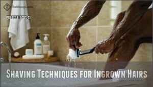 shaving techniques for ingrown hairs