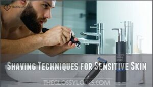 shaving techniques for sensitive skin