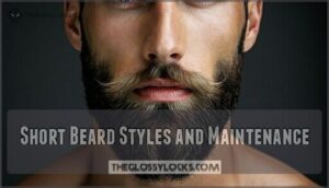 short beard styles and maintenance
