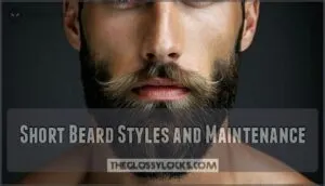 short beard styles and maintenance