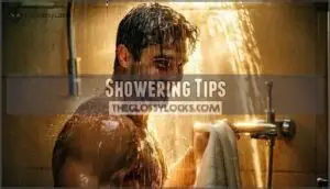 showering tips