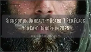 signs of an unhealthy beard