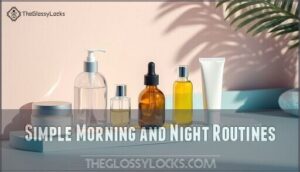 simple morning and night routines