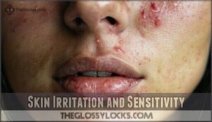 skin irritation and sensitivity