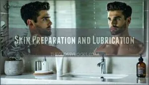 skin preparation and lubrication