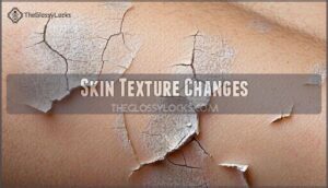 skin texture changes