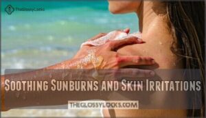 soothing sunburns and skin irritations