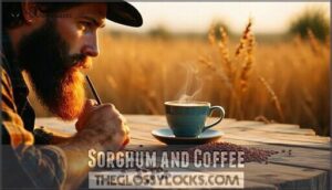 sorghum and coffee
