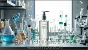 spray ingredients analysis
