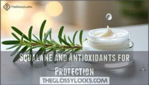 squalane and antioxidants for protection