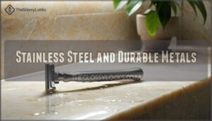 stainless steel and durable metals