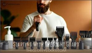 starting with the right guard