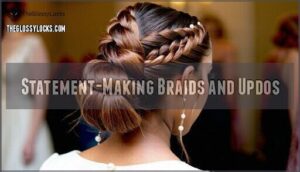 statement-making braids and updos