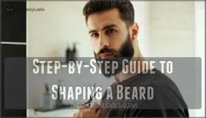 step-by-step guide to shaping a beard