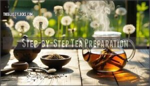step-by-step tea preparation