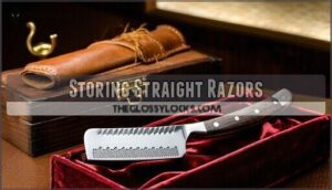 storing straight razors