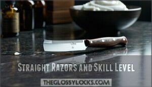 straight razors and skill level