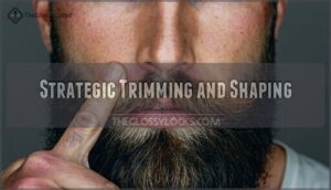 strategic trimming and shaping