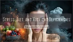 stress, diet, and nutrient deficiencies