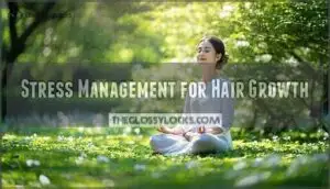 stress management for hair growth