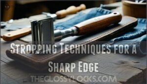 stropping techniques for a sharp edge