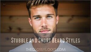 stubble and short beard styles