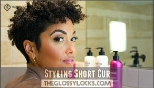 styling short cur