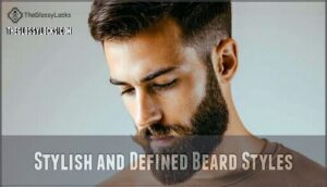 stylish and defined beard styles