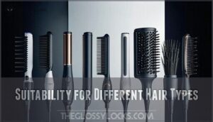 suitability for different hair types
