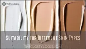 suitability for different skin types