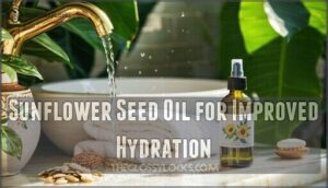 sunflower seed oil for improved hydration