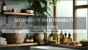 sustainability and affordability considerations