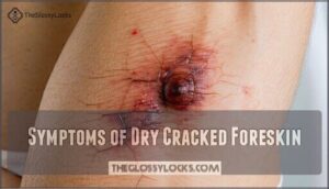 symptoms of dry cracked foreskin