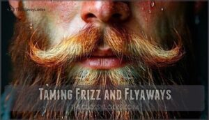 taming frizz and flyaways