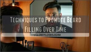 techniques to promote beard filling over time