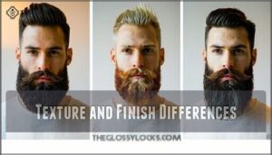 texture and finish differences