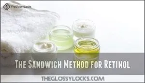 the sandwich method for retinol