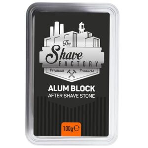 The Shave Factory Alum Block B0DYWRWYN4