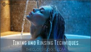timing and rinsing techniques