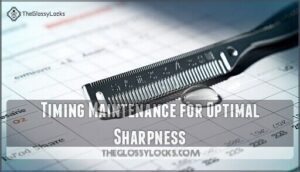 timing maintenance for optimal sharpness