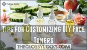 tips for customizing diy face toners